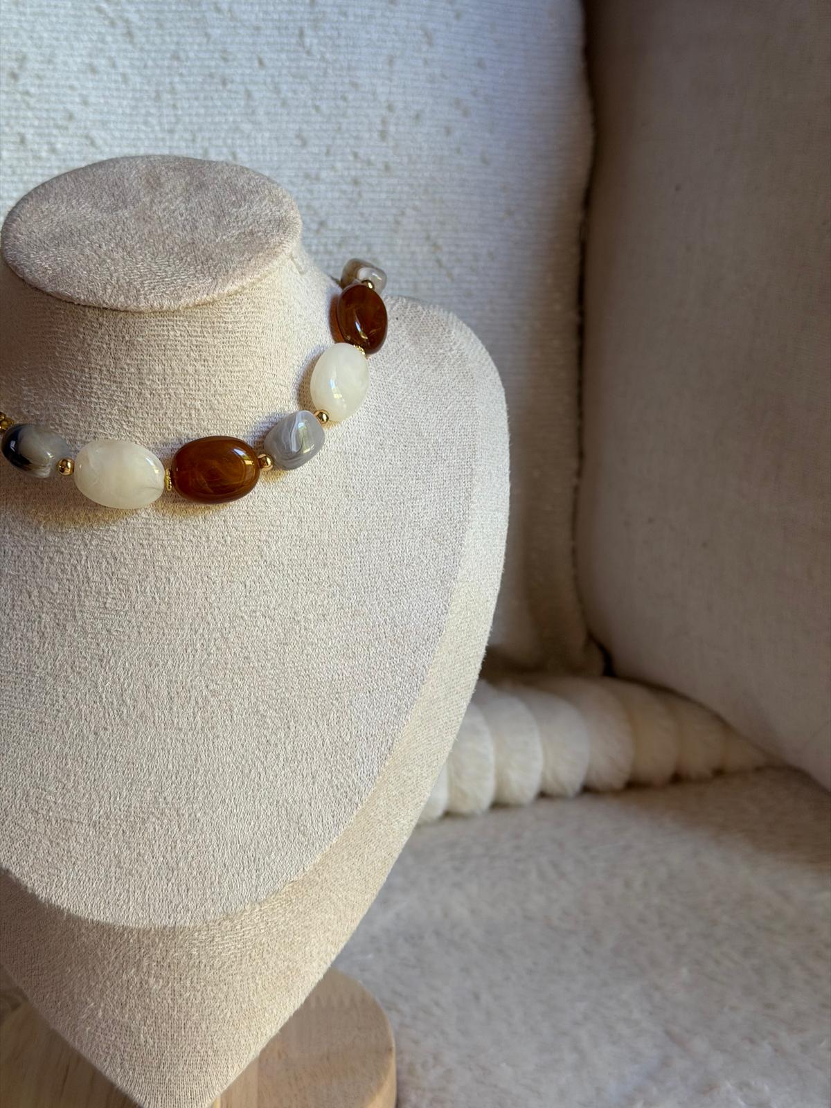 Collier Azalée - Carré