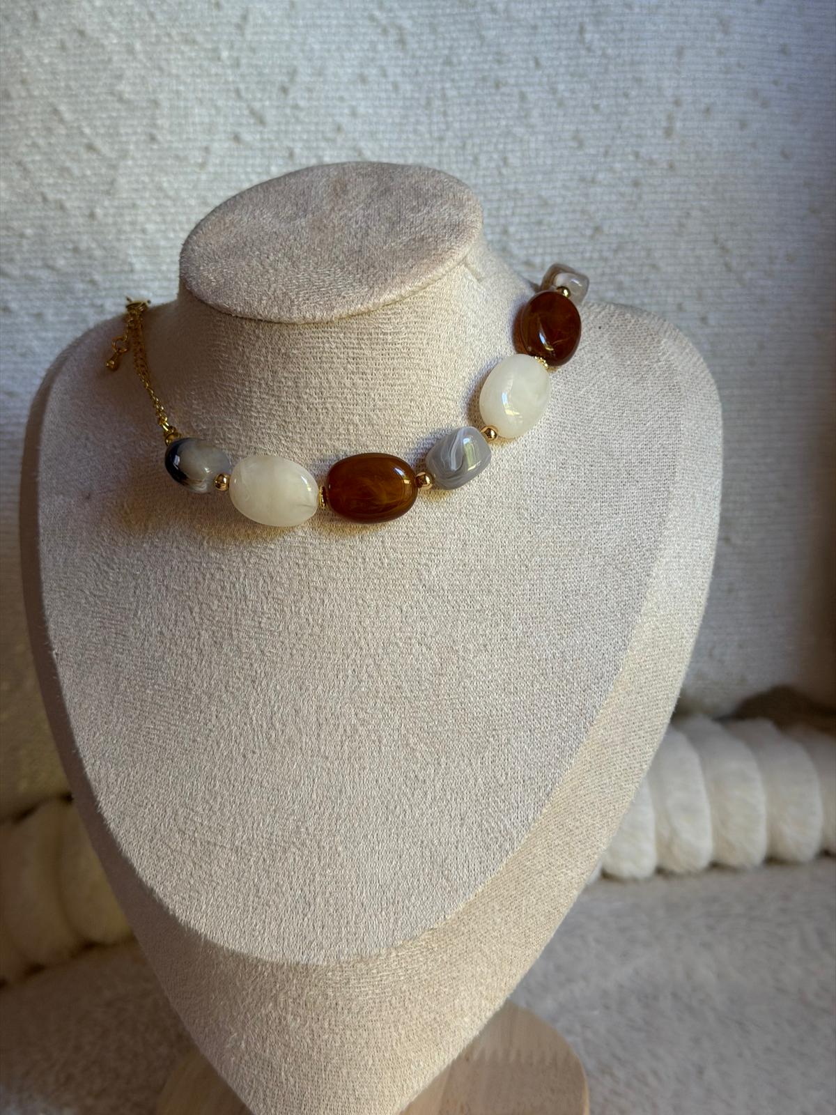 Collier Azalée - Carré