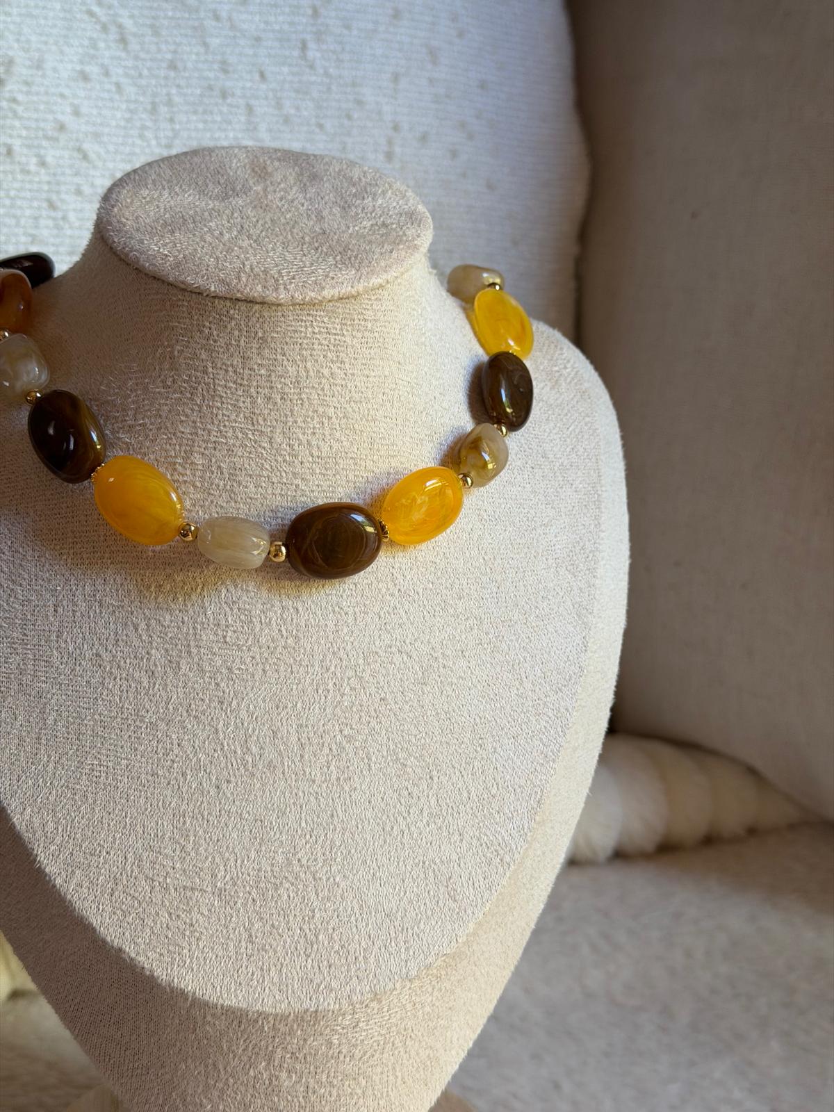 Collier Azalée - Carré
