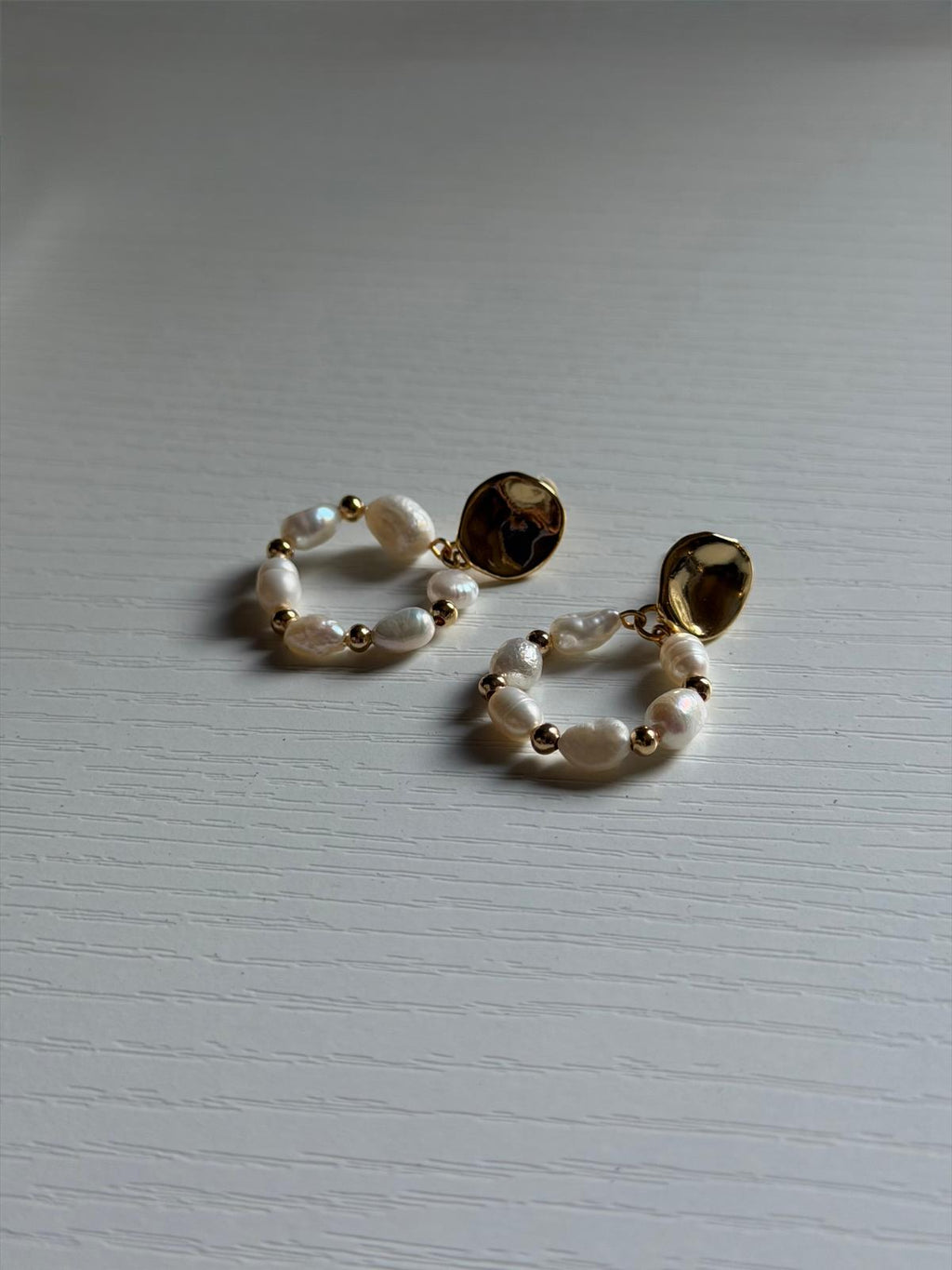 Boucles d'Oreilles Chaï - Perles d'eau douce