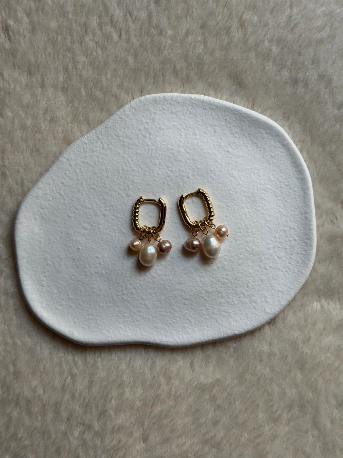 Boucles d'Oreilles Lorya - Perles d'eau douce