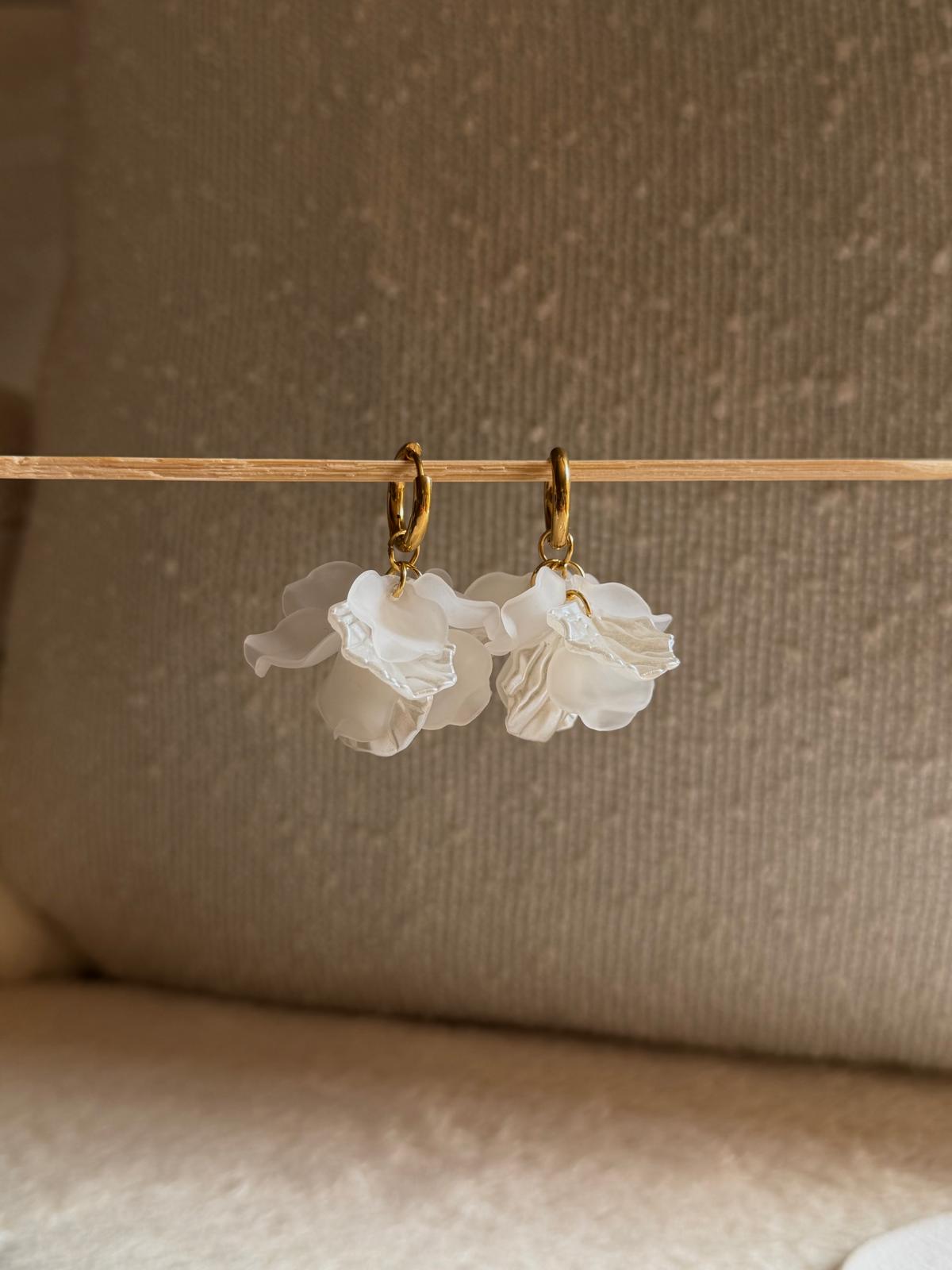 Boucles d'Oreilles Pétales