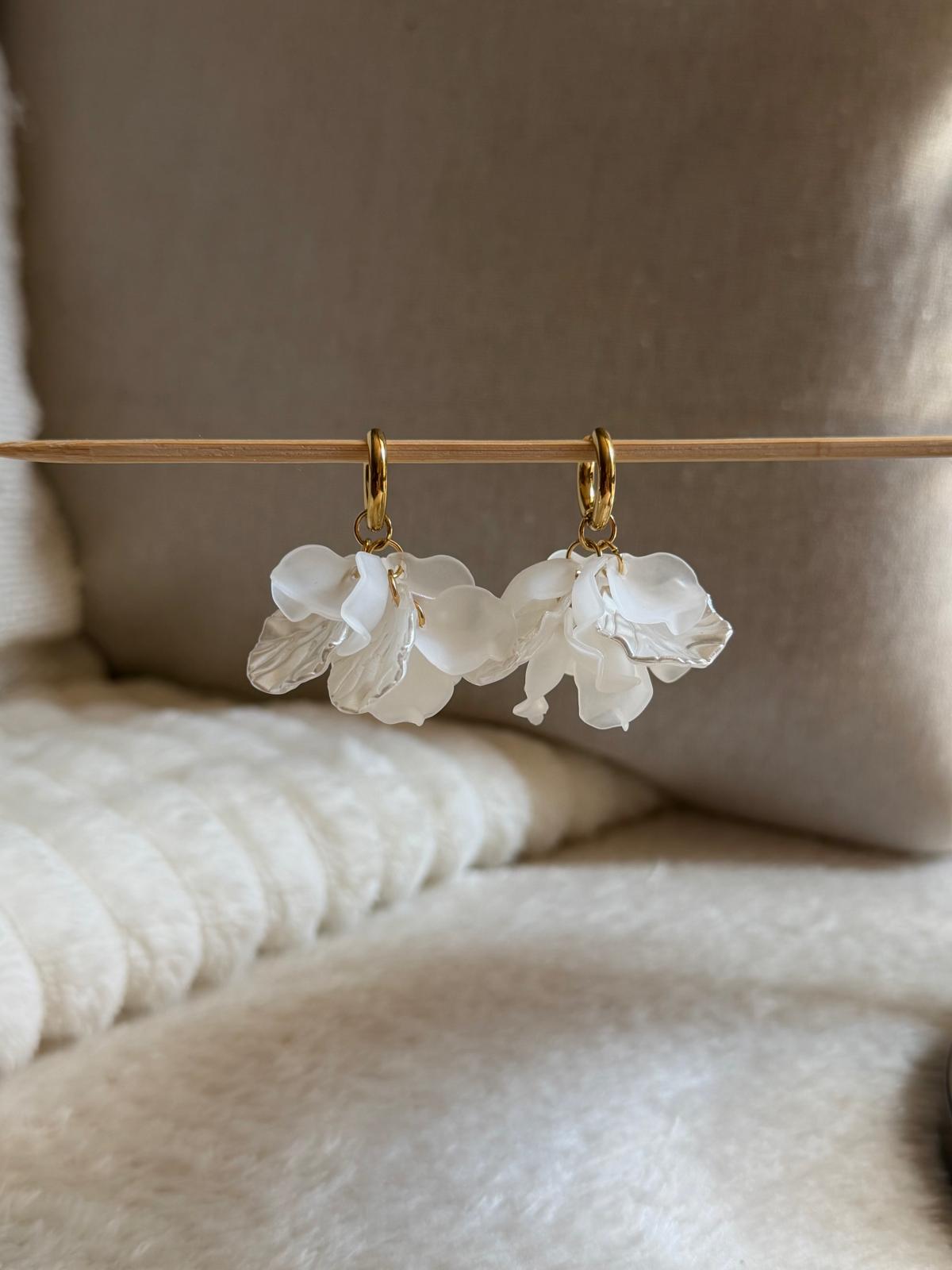 Boucles d'Oreilles Pétales