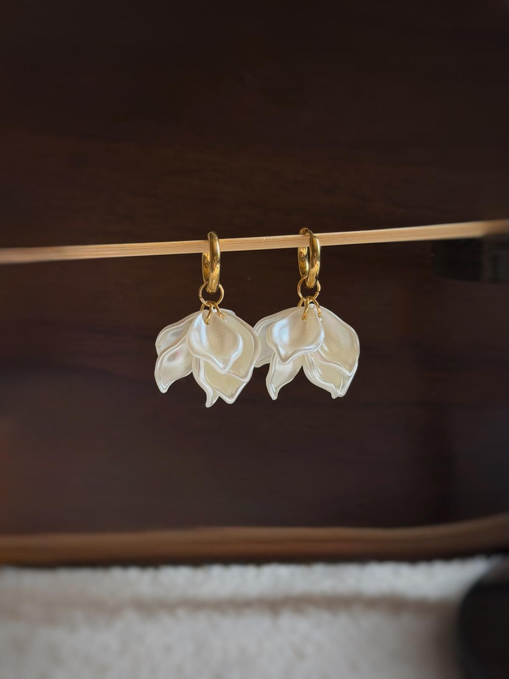 Boucles d'Oreilles Pétales