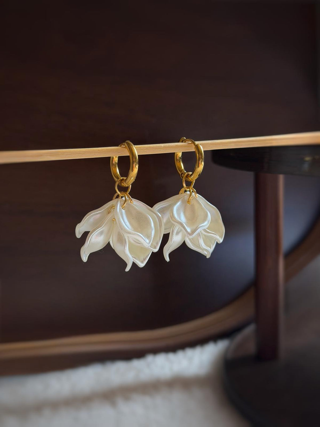 Boucles d'Oreilles Pétales