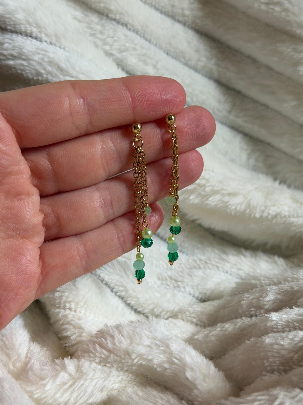 Boucles d'oreilles Tulipe